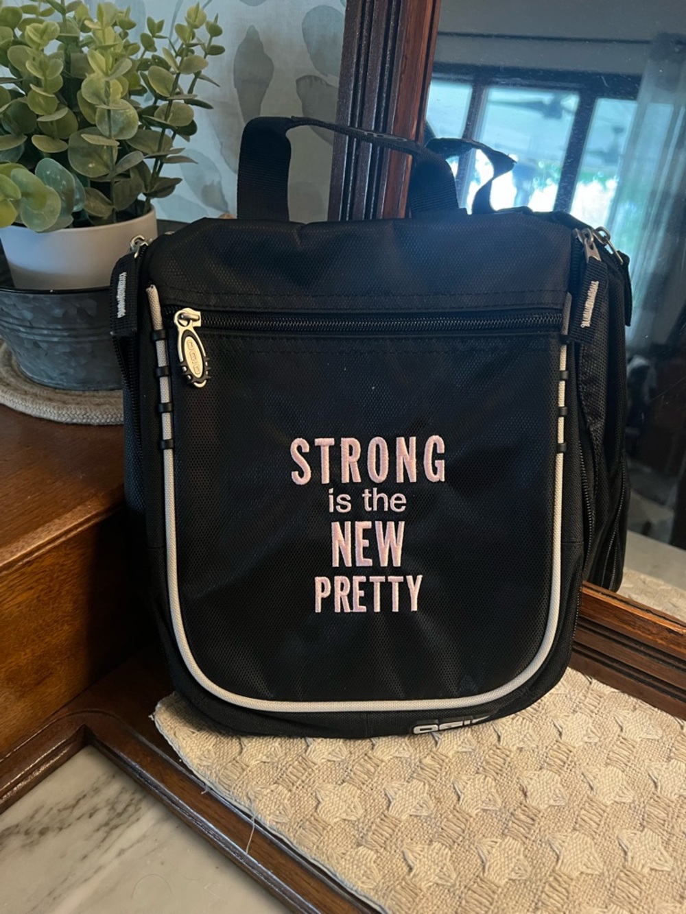 OGIO Doppler Hanging Travel Organizer with "Strong is the New Pretty" Embroidery